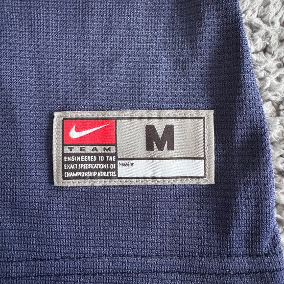 NWT Vintage Nike Michigan Wolverines Braylen Edwards #1 Blue Jersey Women M Y2K - Picture 2 of 8